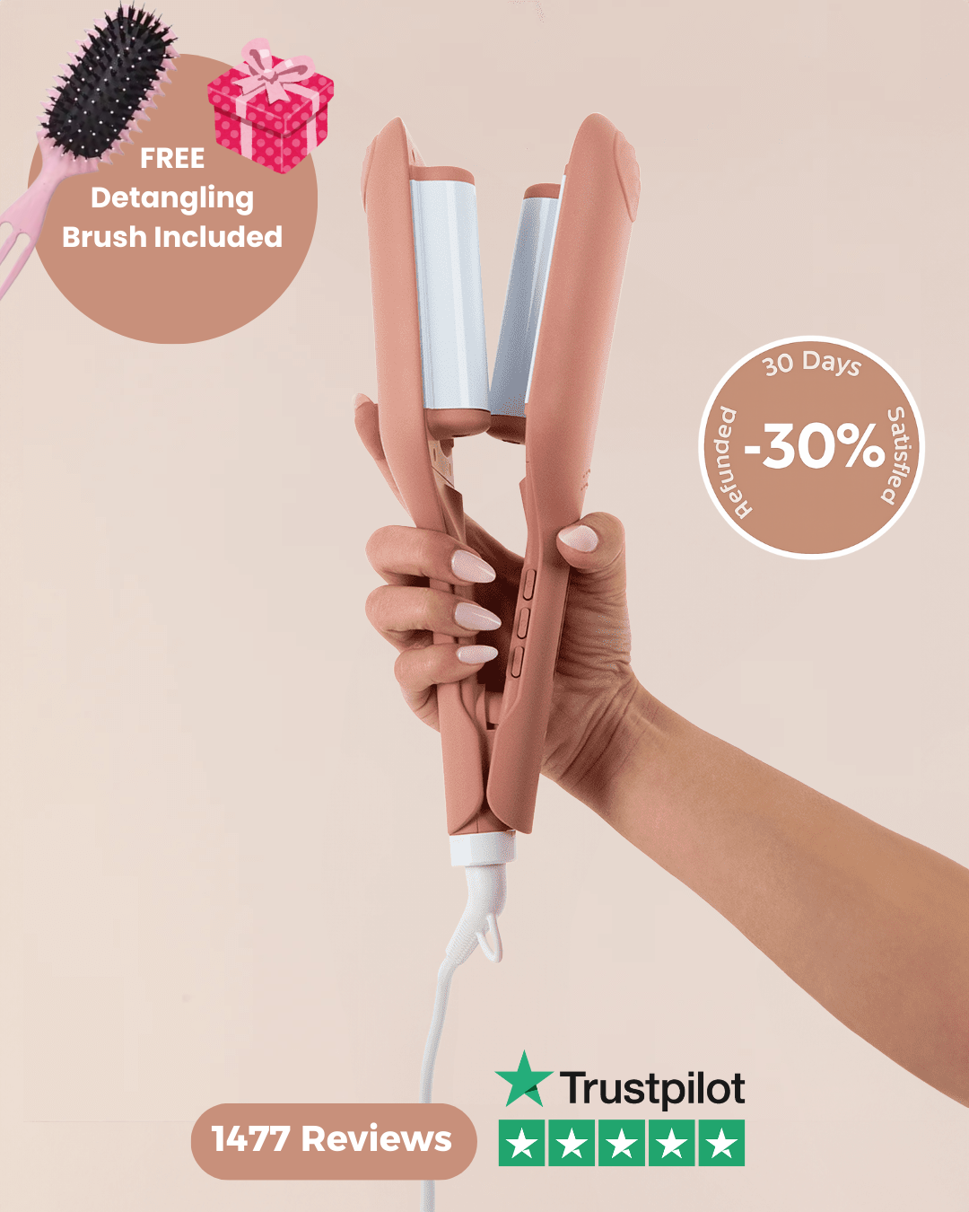 Hair Curling iron Curlista™