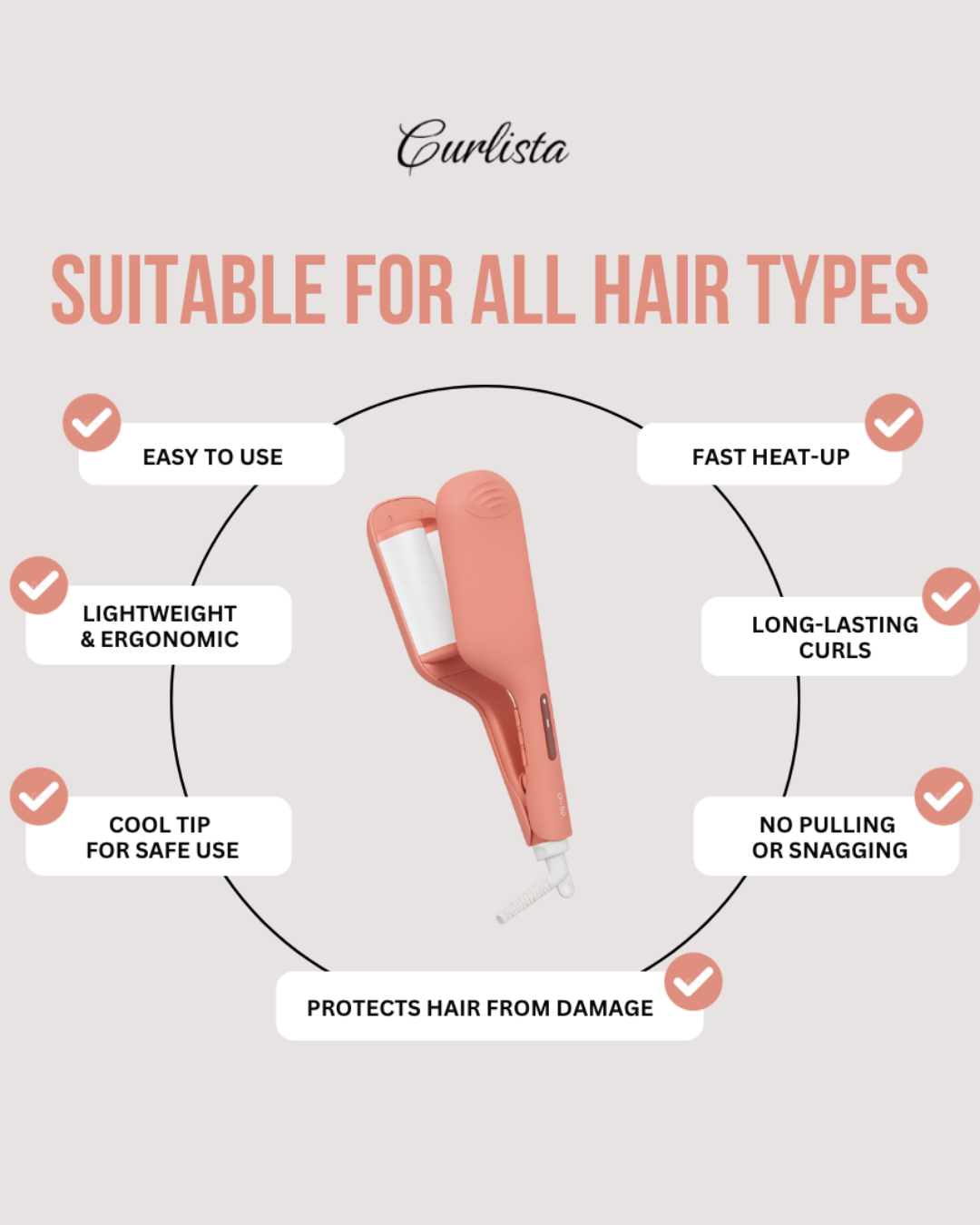 Hair Curling iron Curlista™